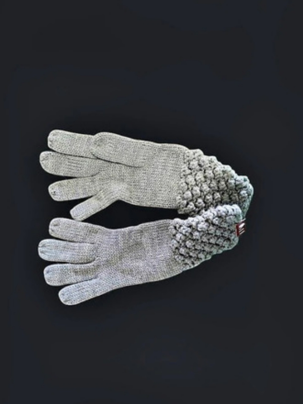 Women's Gray Gloves Nwt